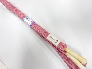 未使用品　正絹　手組帯締め